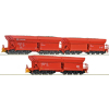 Roco 6600271, Zestaw 3 wagonów towarowych nr #2 samowyładowczych Falrrs 152 H0